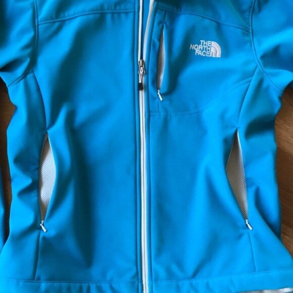 The North Face Apex jacket, blue soft shell - Picture 3 of 10